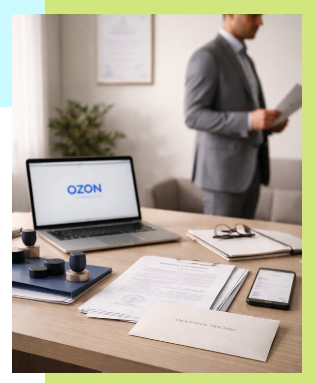 Отказное письмо для Ozon в Миассе от 3560 р. | Сертэкс
